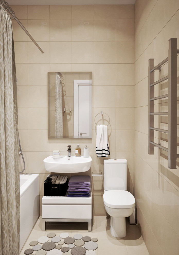 Дизайн однокомнатных апартаментов в ЖК ЯнтарьАпартментс г.Москва