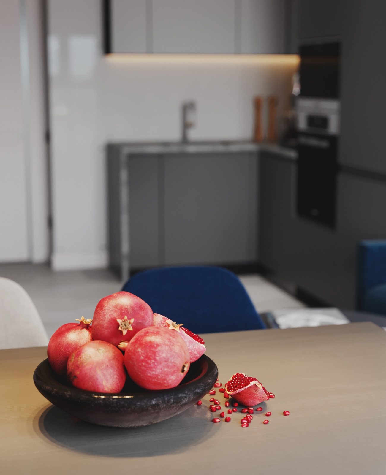 GRAY. Квартира в ЖК Дом на набережной, 64 кв.м