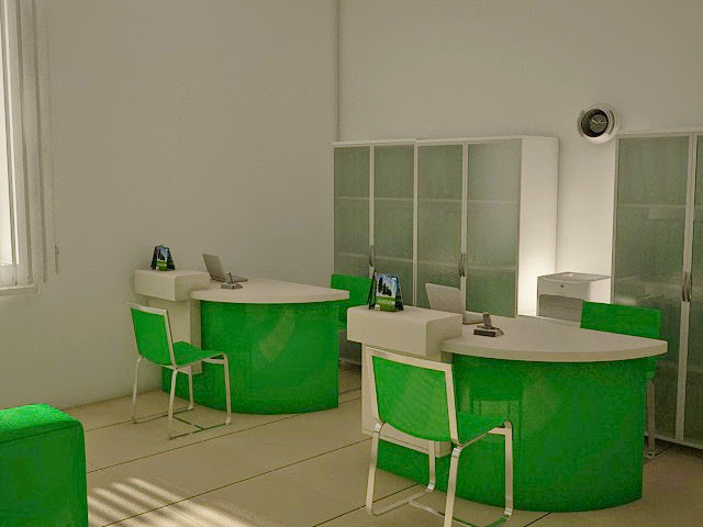 Корпаративный офис для компании сотовой связи