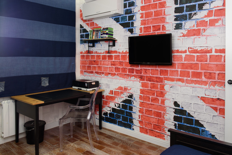 Лофт на высоте птичьего полета. Комната сына