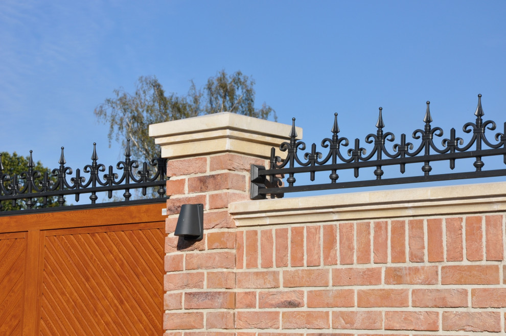 Ворота и балюстрады для частного дома