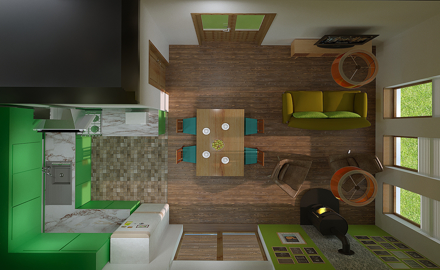 Каркасный дом