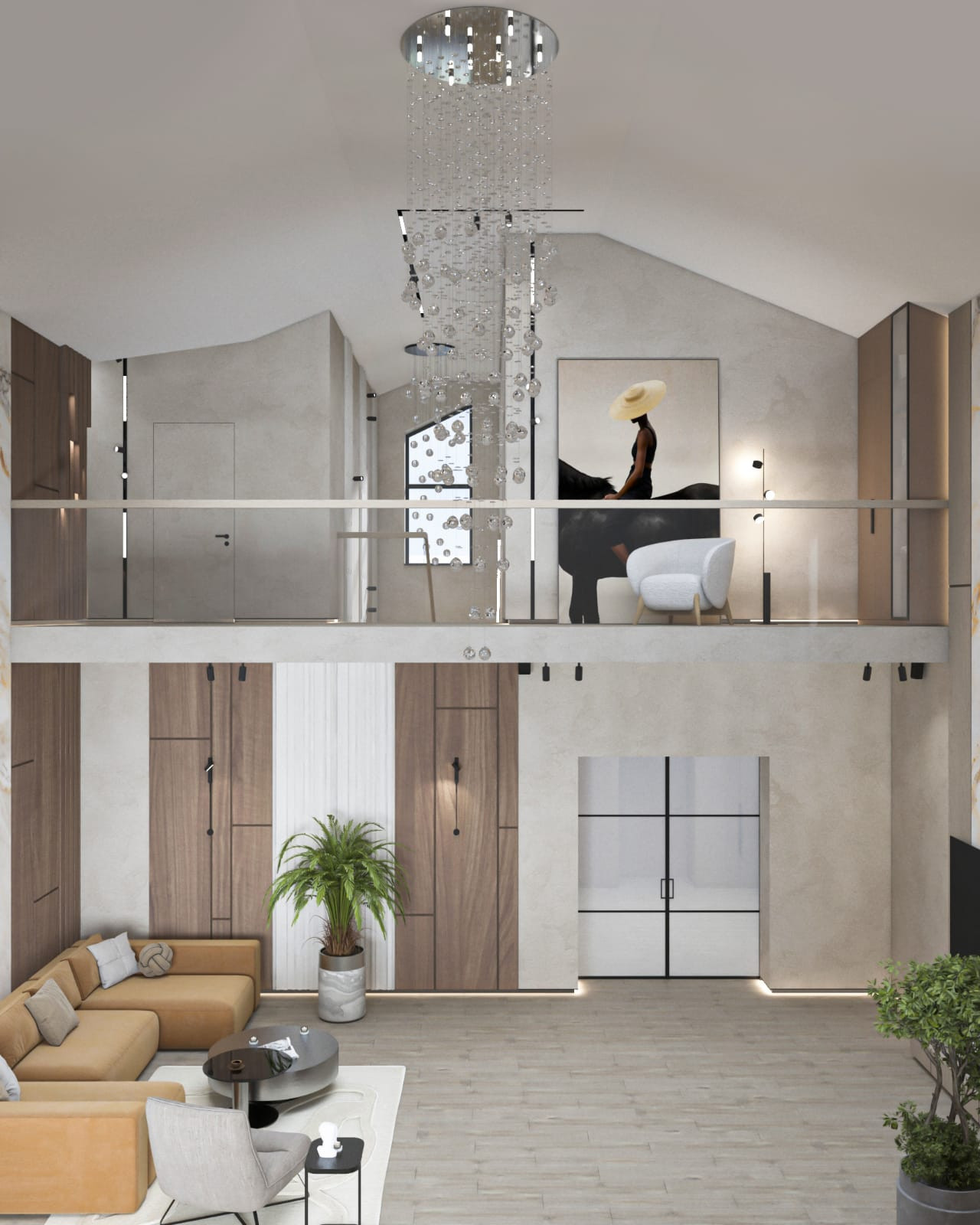 Двухэтажный частный дом