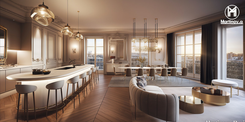 квартира в Париже