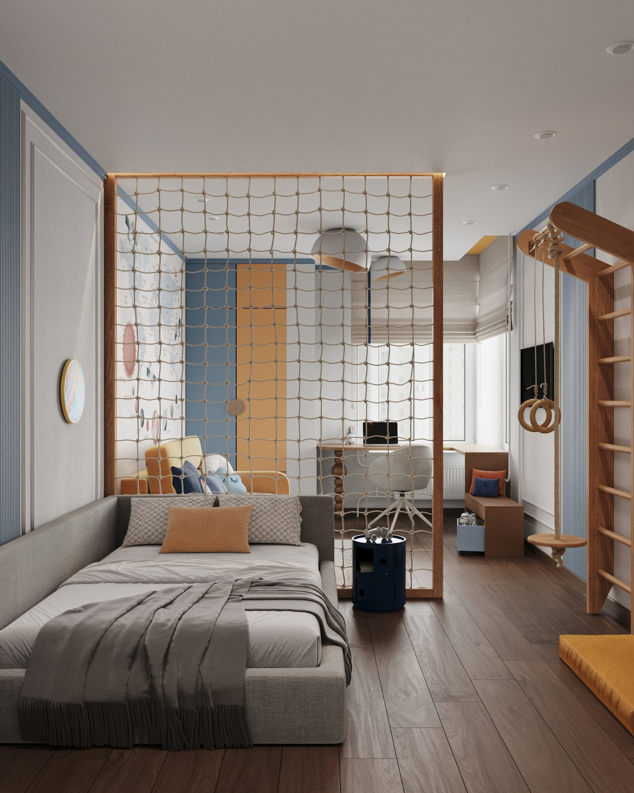 Обложка проекта: Проект детской комнаты для мальчишки