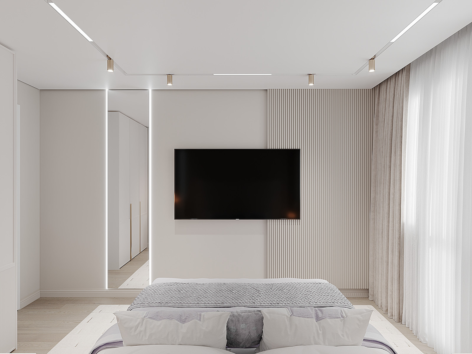 Дизайн интерьера 3-х комнатной  квартиры