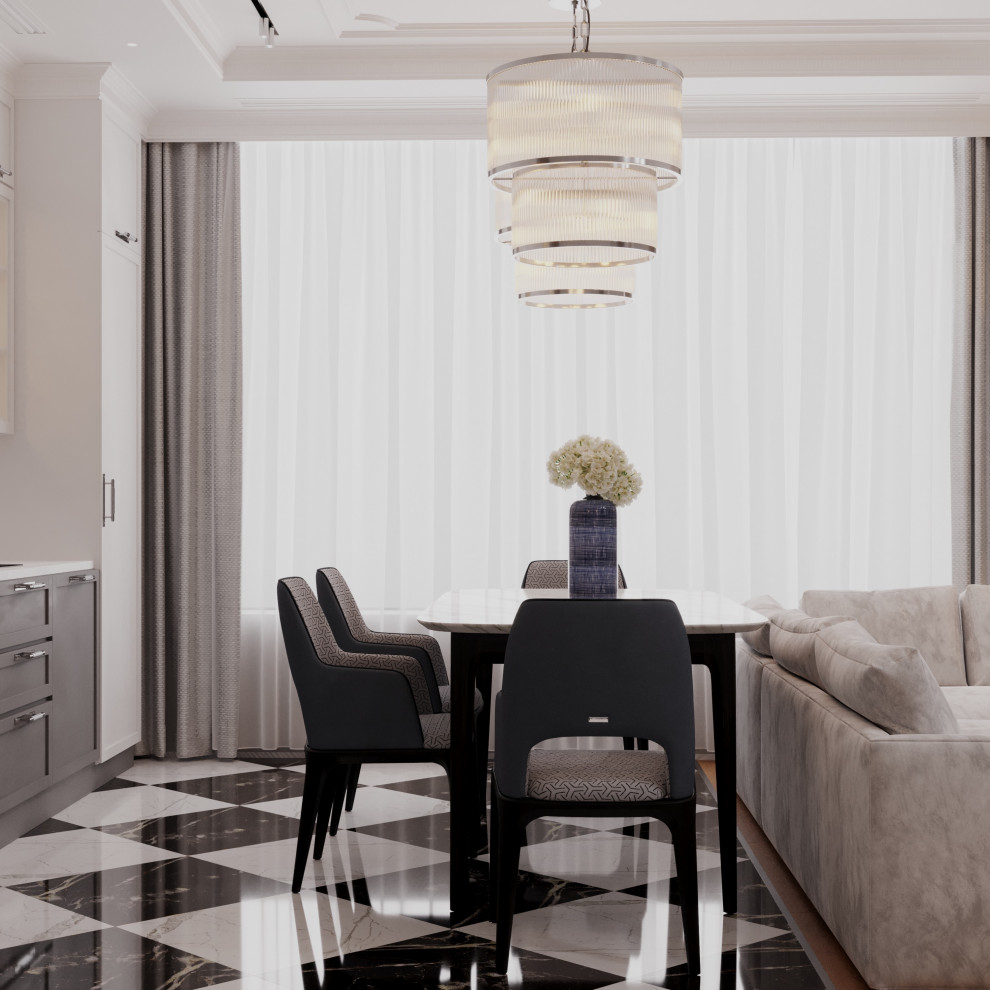 Квартира в стиле неоклассика. Г. Москва , ЖК «Большевик»