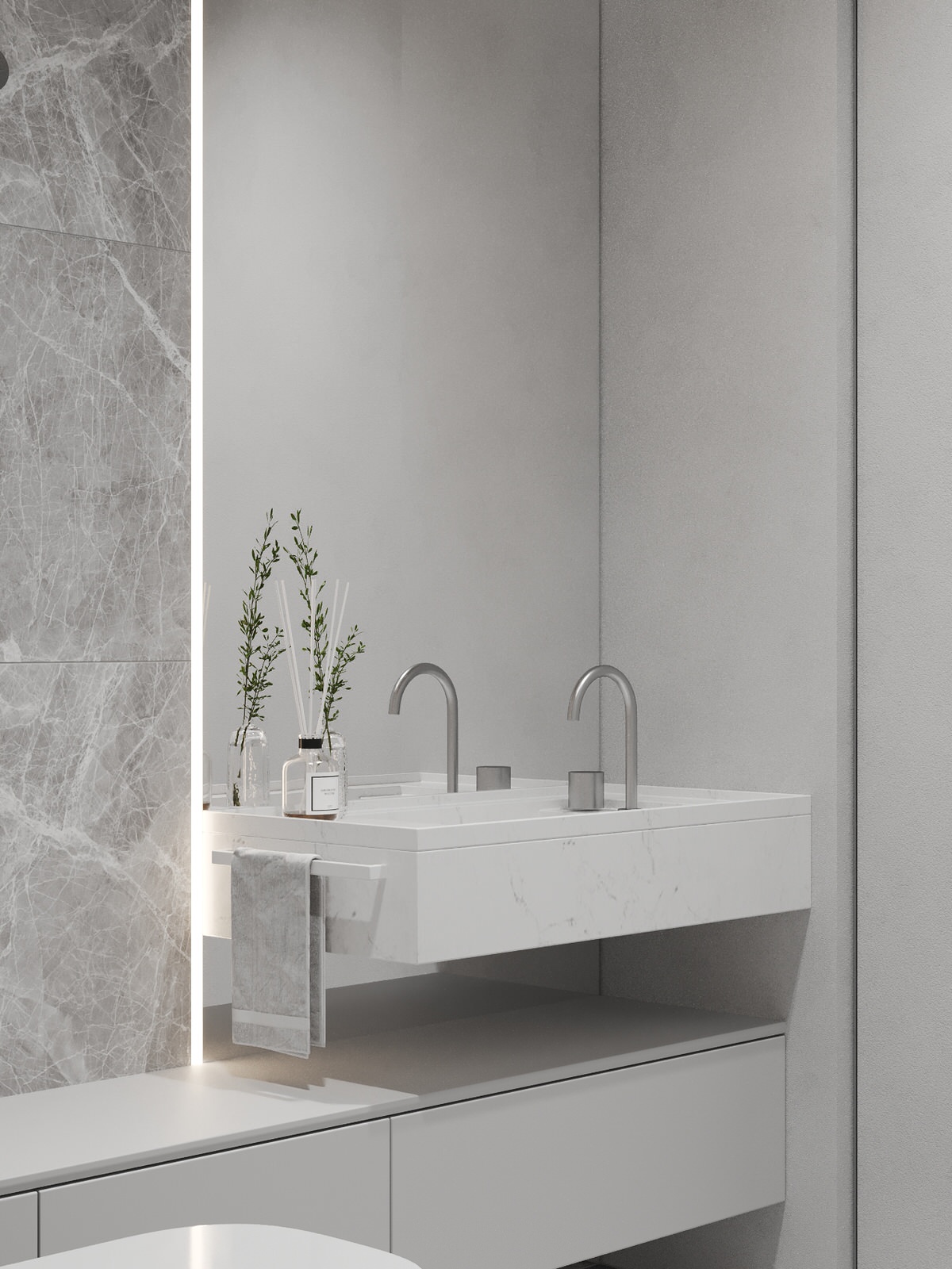 Дизайн-проект квартиры 85м2 в жк Пряники г. Владивостока