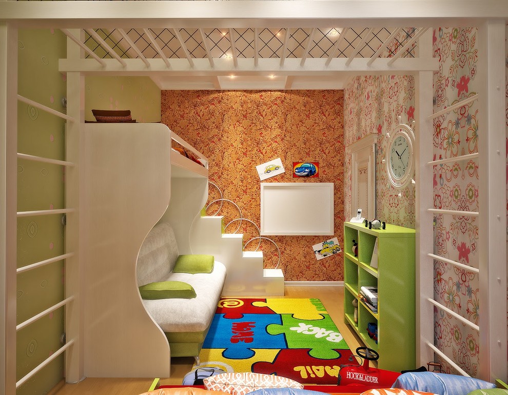 Дизайн-проект детской комнаты от «Strekoza Design»