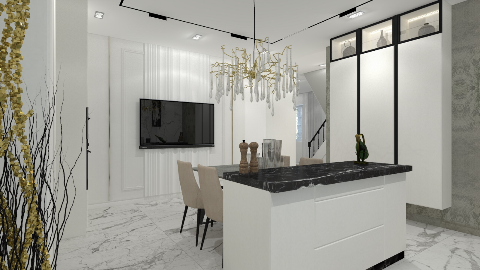 ДОМ В РОСЛАВЛЕ В СИНИХ ОТТЕНКАХ