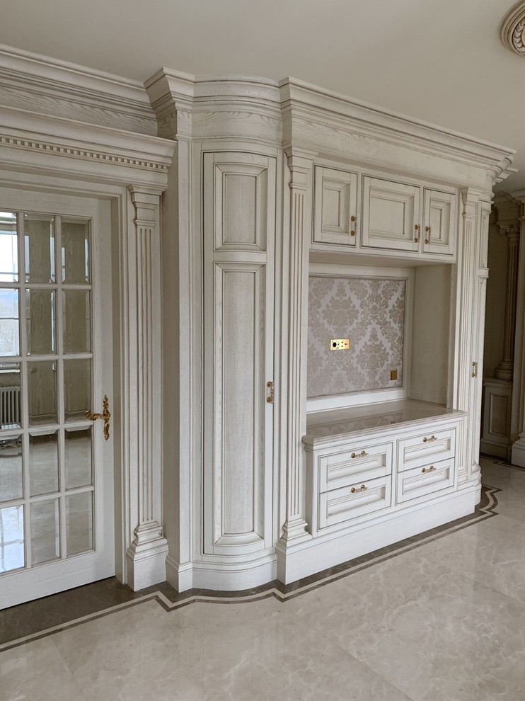 Деревянный интерьер квартиры