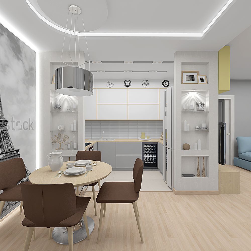 ДВУХКОМНАТНОЙ КВАРТИРЫ «BONJOUR»