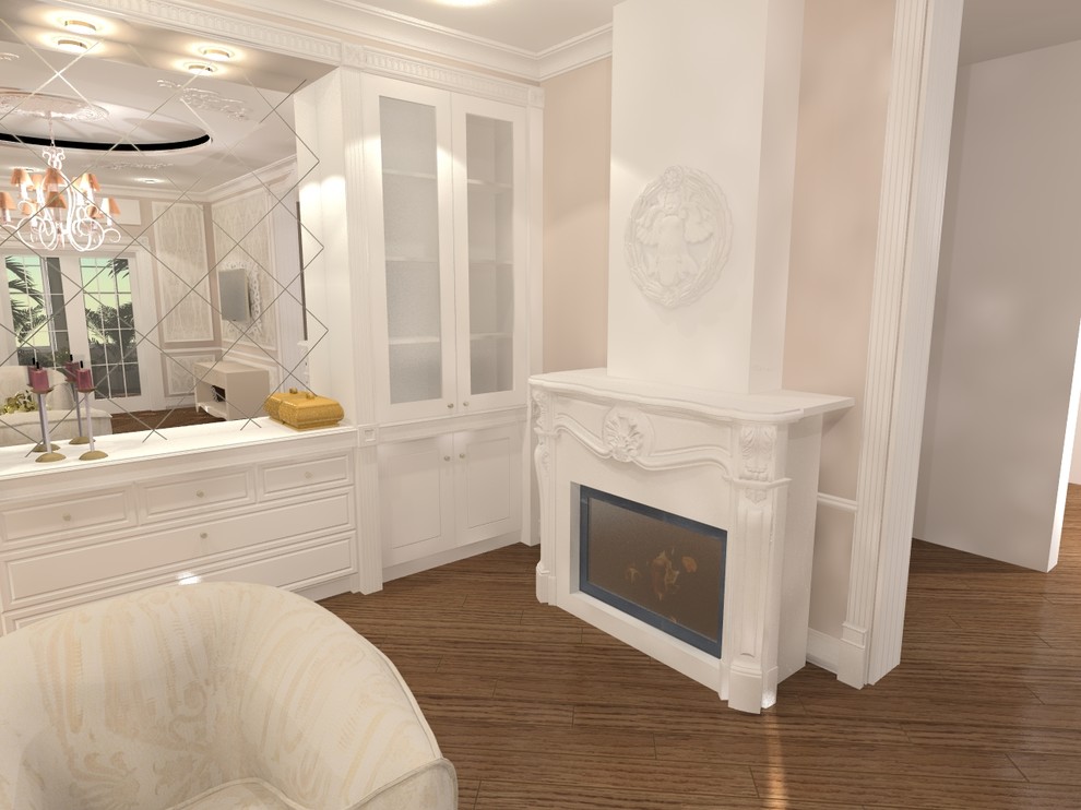 Гостиная в загородном доме