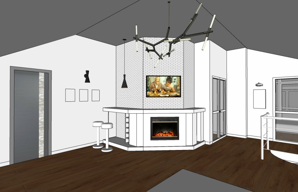 Перепланировка мансарды