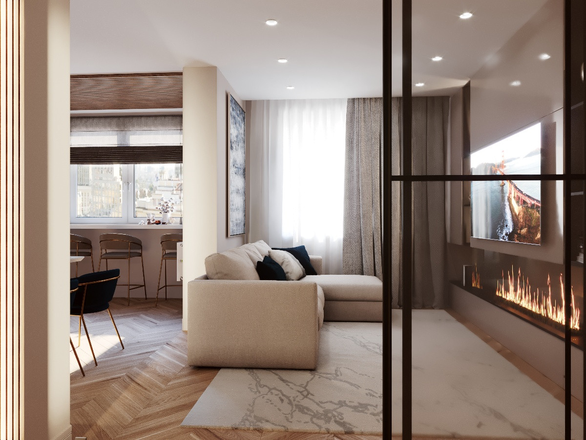 Дизайн к3-х комнатной квартиры