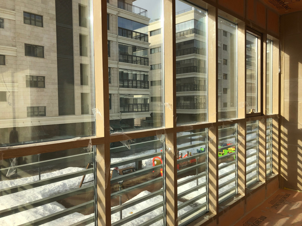 Замена холодного остекления на теплое