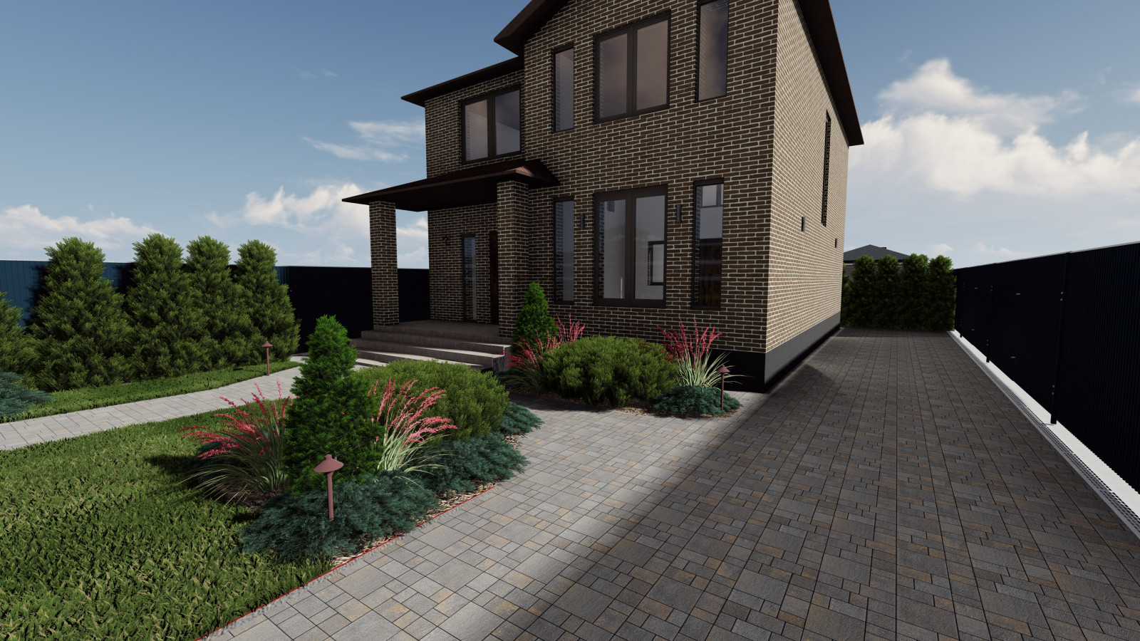 Частный сад г. Краснодар