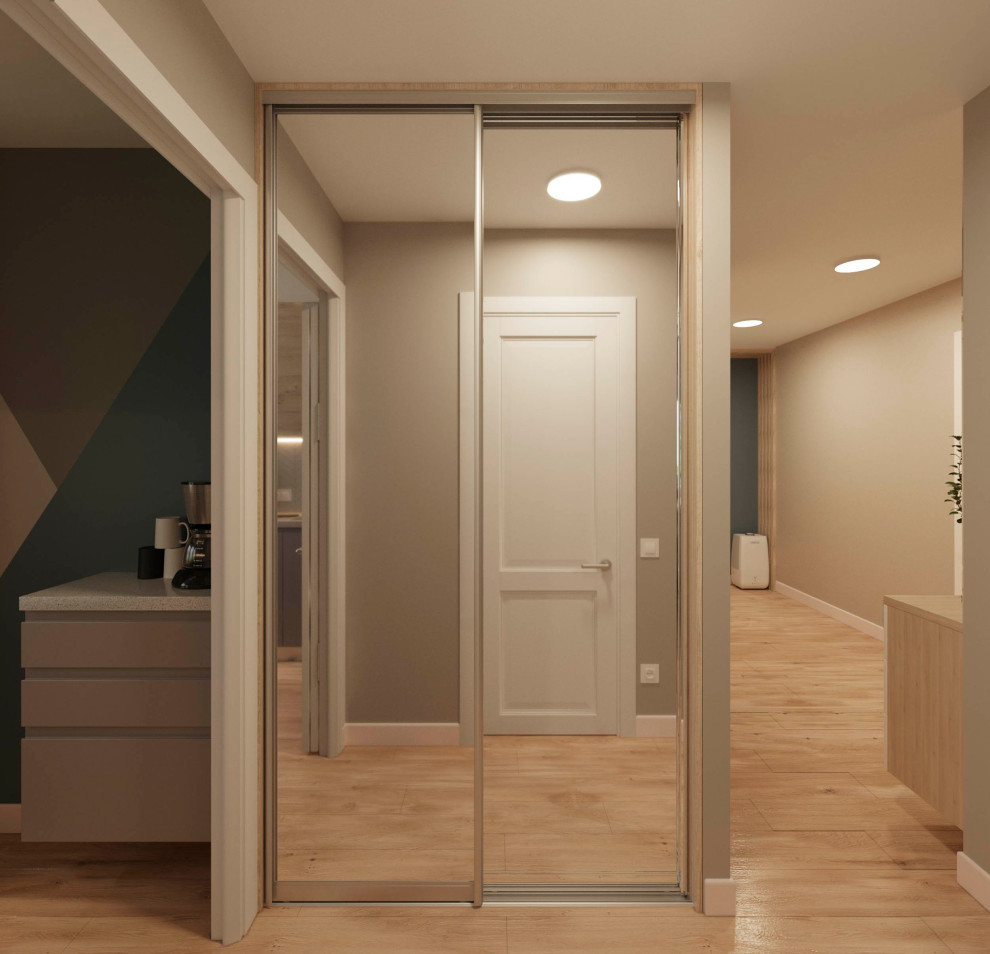 Минималистичный дизайн квартиры в Москве