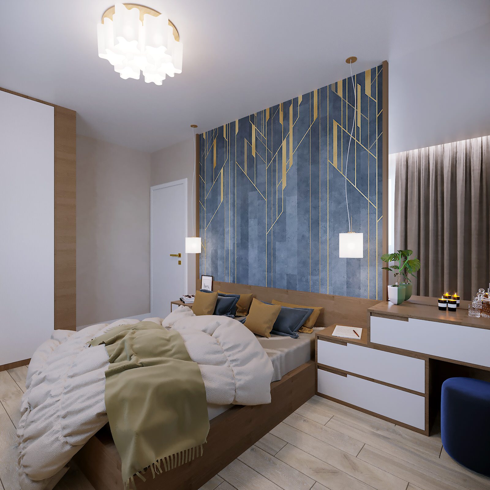 Обложка проекта: Спальня для супружеской пары