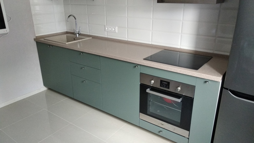 Столешницы из искусственного камня для маленькой кухни