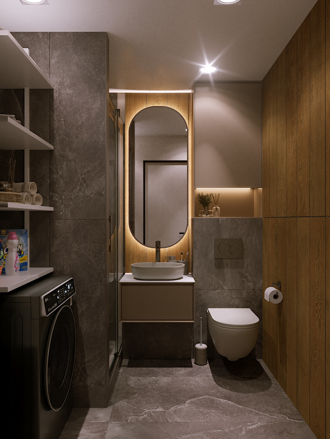 Дизайн-проект квартиры 50 кв.м.