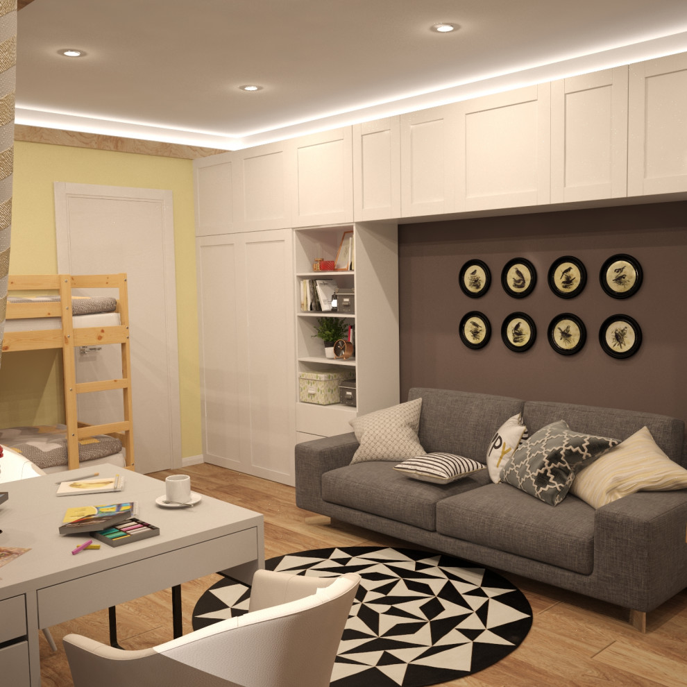 Неболчи, типовая квартира с индивидуальной детской