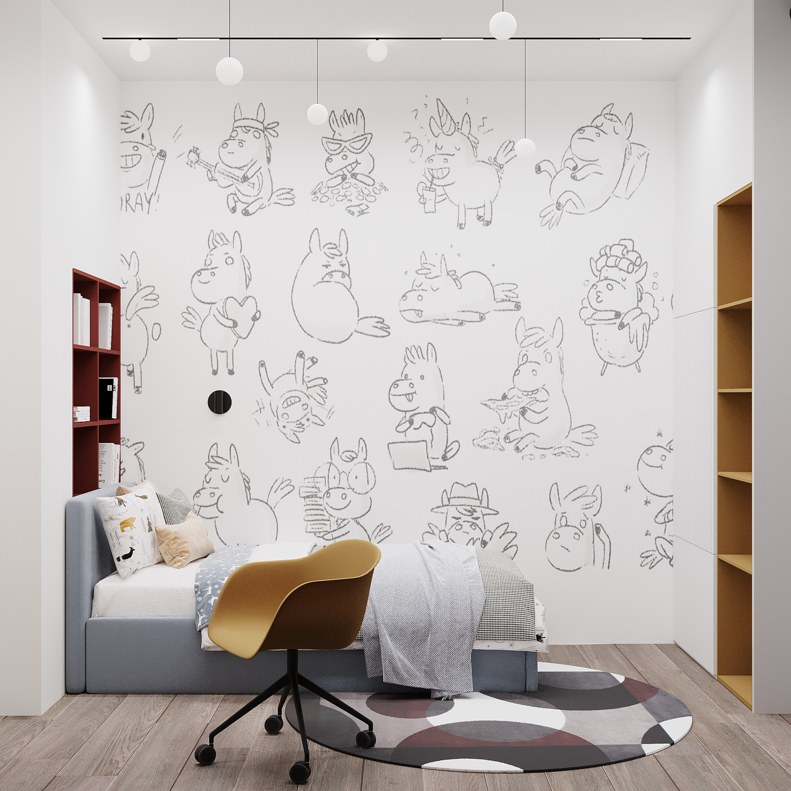 Яркая детская