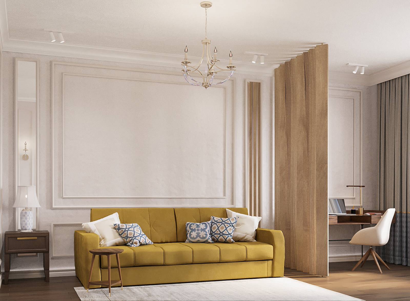 Двухкомнатная квартира в Хамовниках