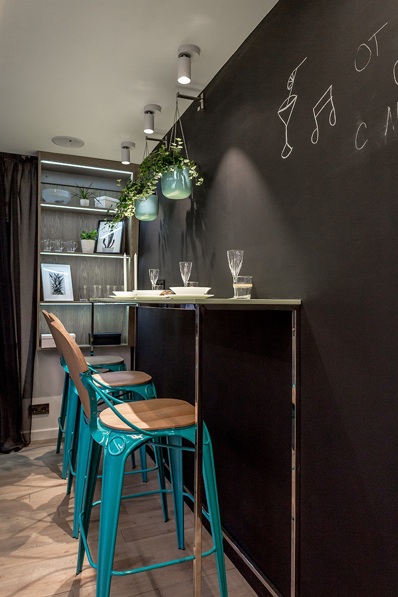 Гостиная с вертушками