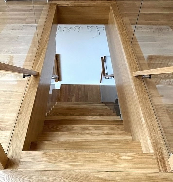 Двухэтажная квартира в Москве . Реализация