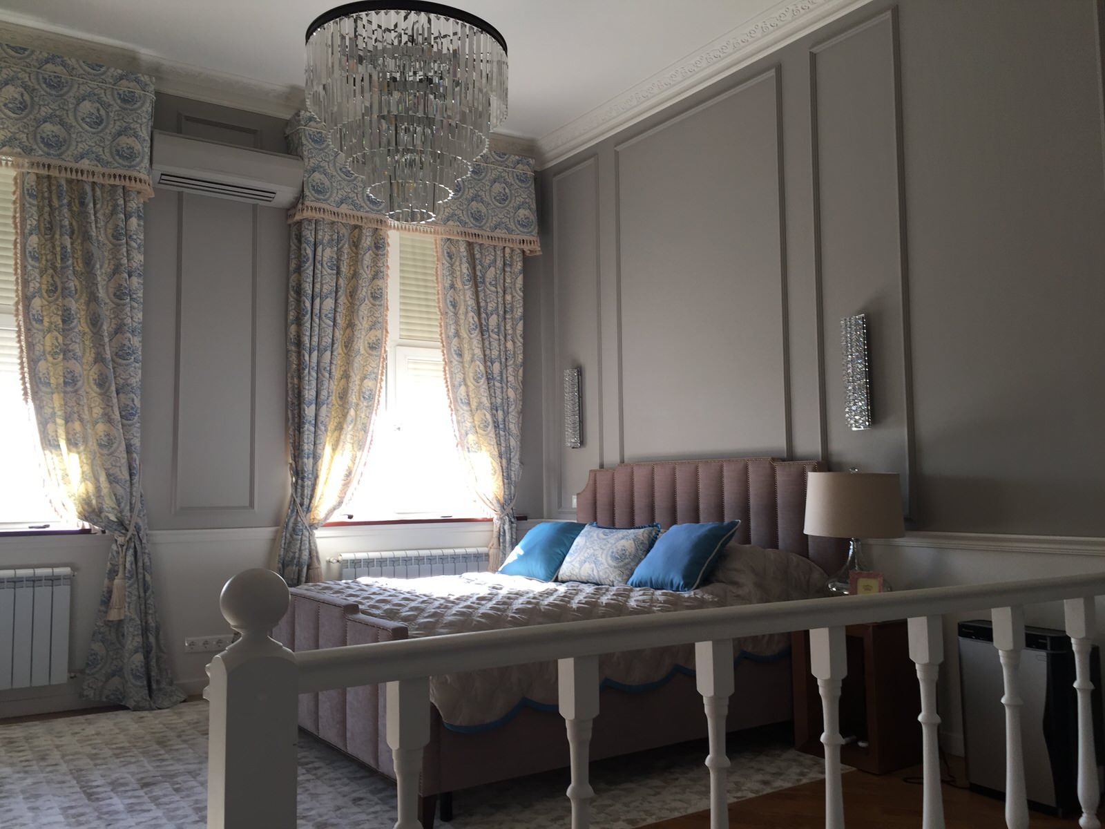 Реновация основной спальни в квартире.