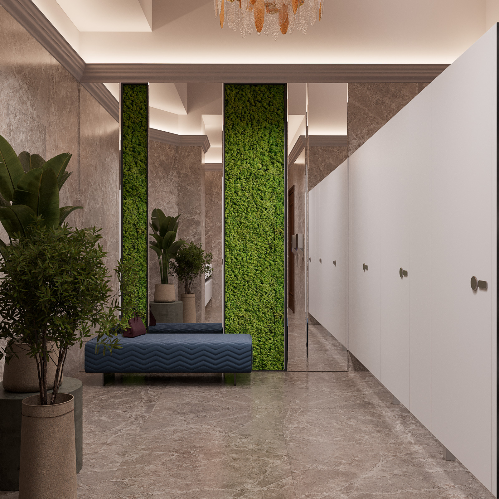 Санузел для МГУ,30 м2