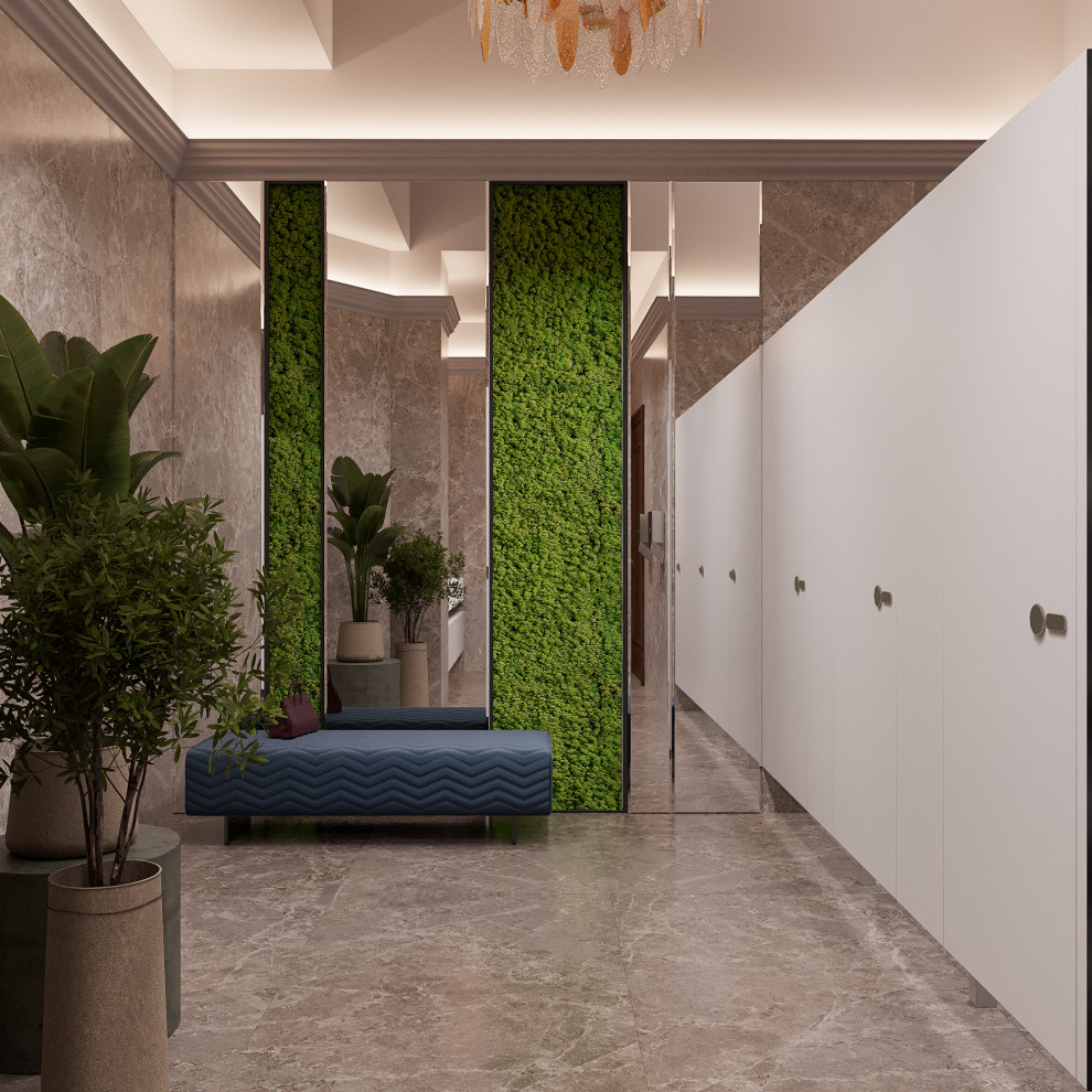 Санузел для МГУ,30 м2