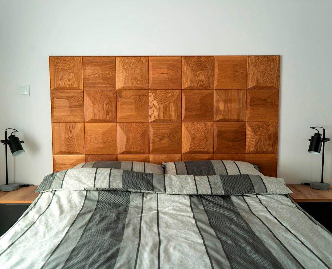 Отделка изголовья кровати (модель: ПОДУШКА)