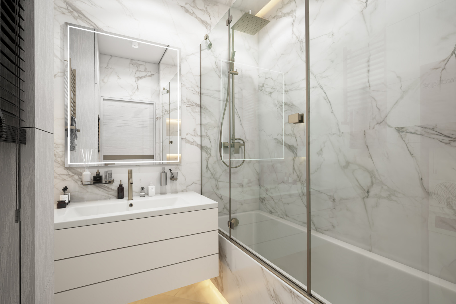 Трёхкомнатная квартира. 100 кв.м.