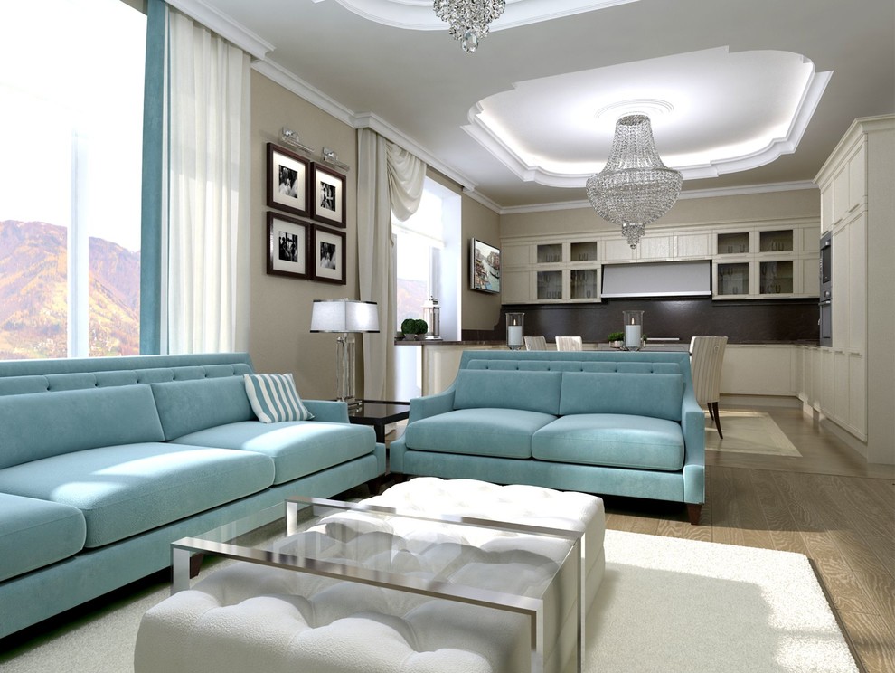 Обложка проекта: Дом в котеджном поселке 500 кв.м – Россия, Подмосковье