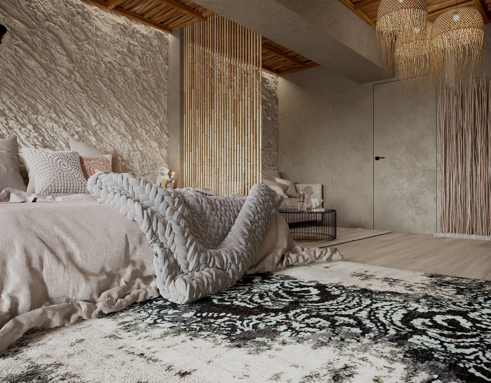 Двухуровневые апартаменты  76 кв.м