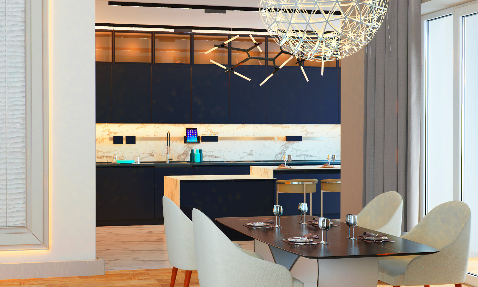 Частный дом 3 этажа