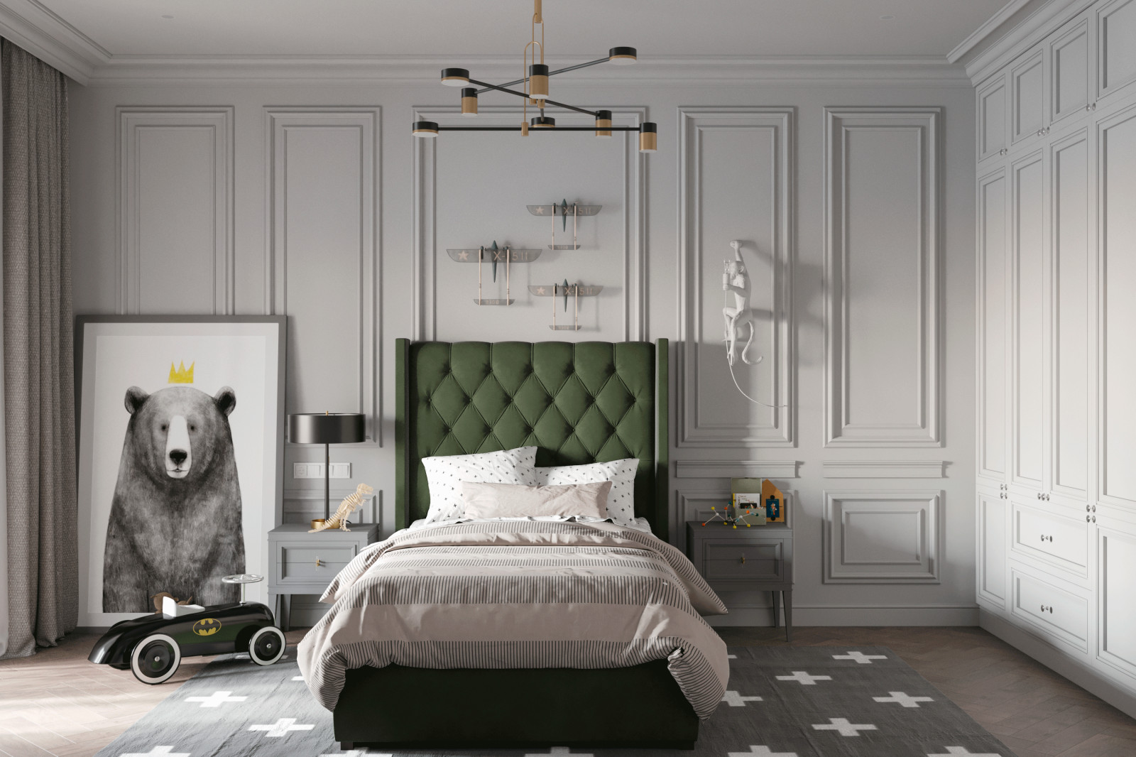 Интерьер квартиры 160 кв.м