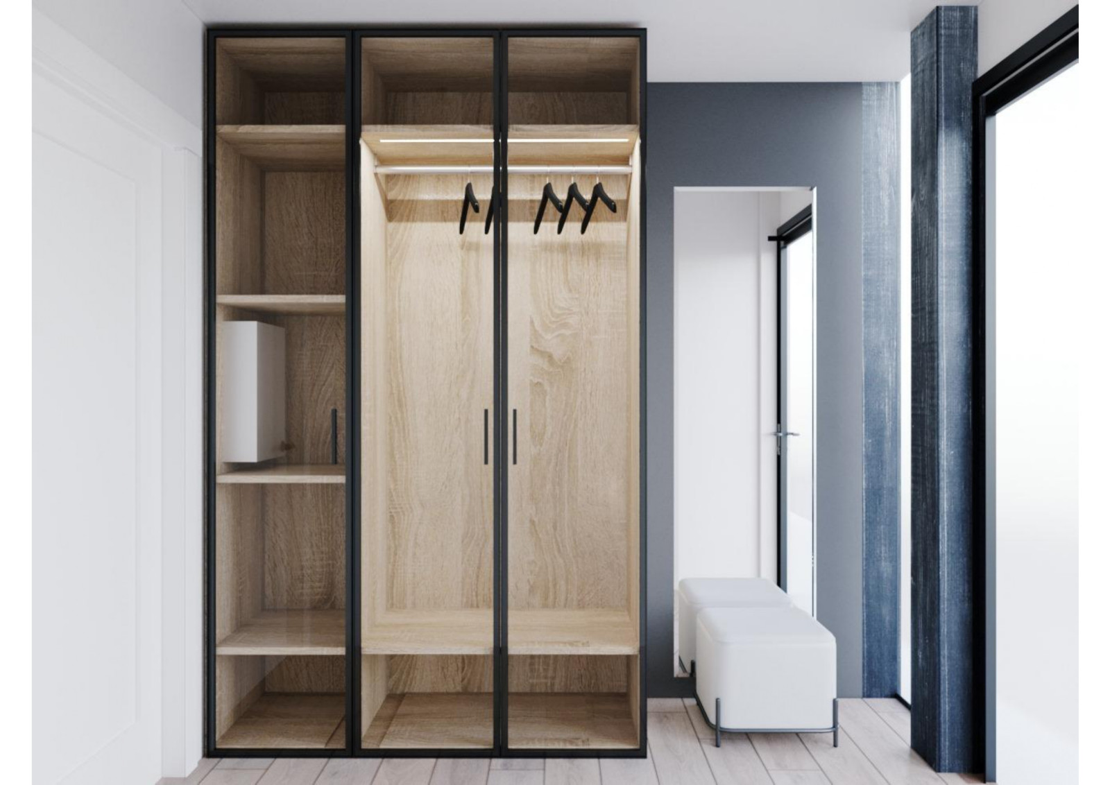 Дизайн проект выставочного дома на Белой даче.