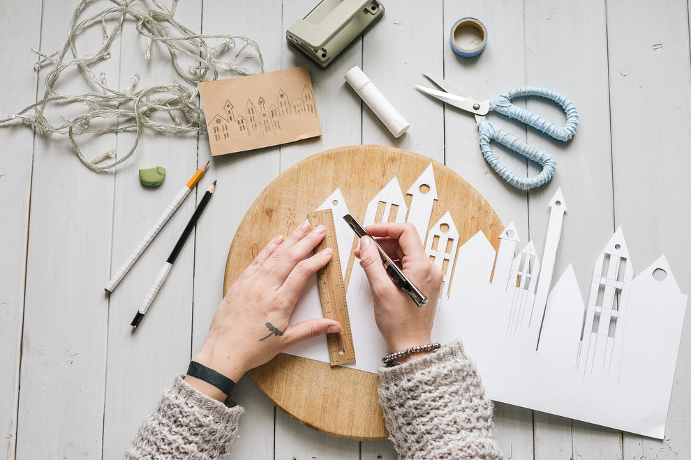 Своими руками: Вырезание из бумаги — волшебство на полке из ИКЕА