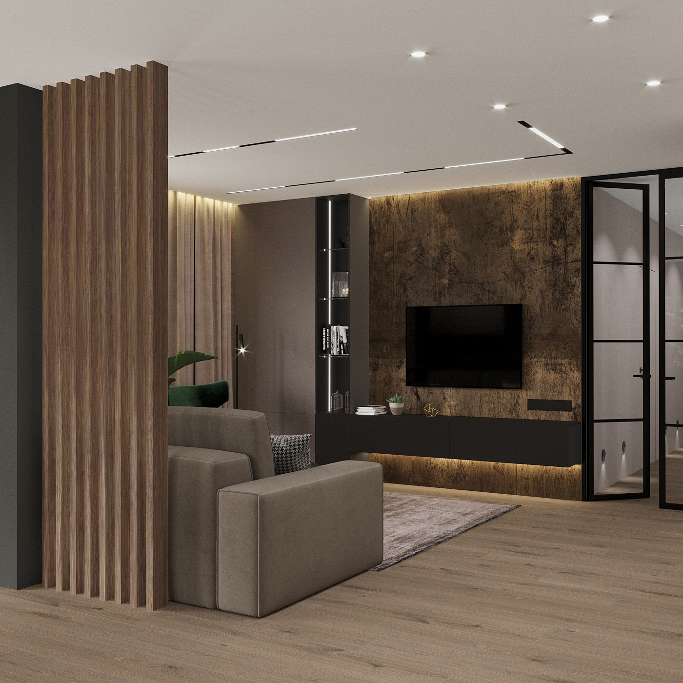 Дизайн-проект дома, площадью 110 м2 в г. Новосибирск. Кольцово