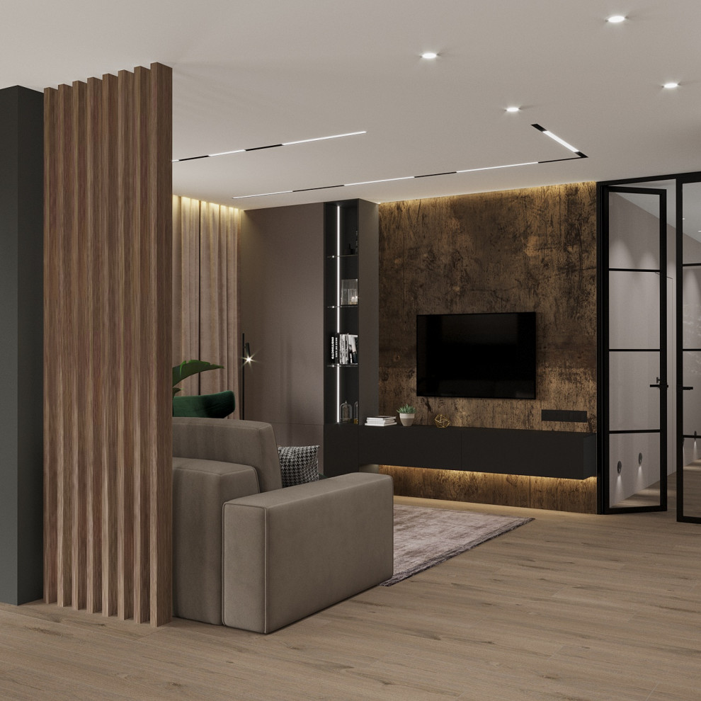 Дизайн-проект дома, площадью 110 м2 в г. Новосибирск. Кольцово