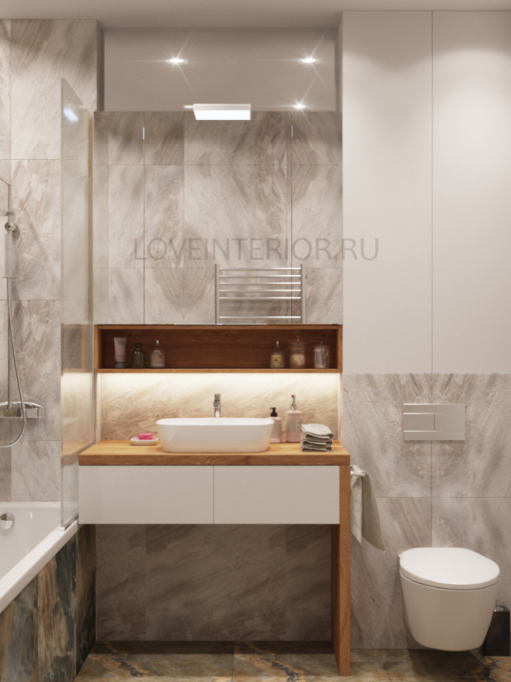 Дизайн интерьера квартиры в ЖК Суходольский, г. Екатеринбург