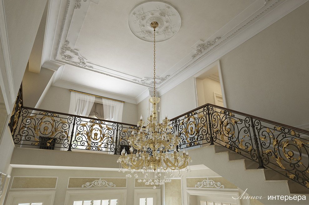 Загородный Дом в Подмосковье, классический интерьер