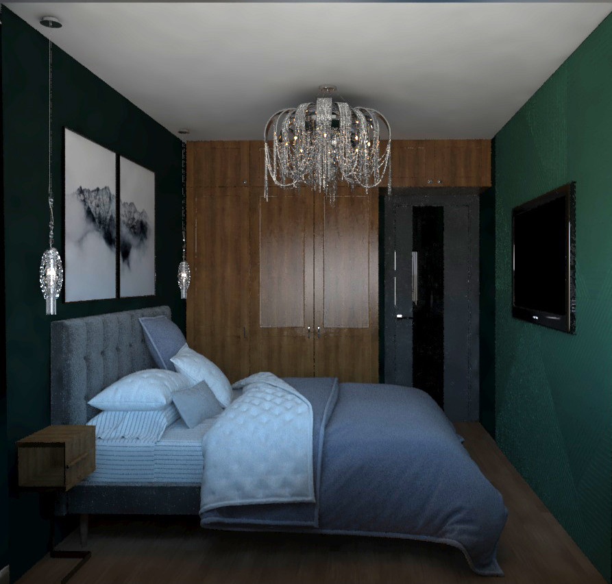 проходная кухня-студия