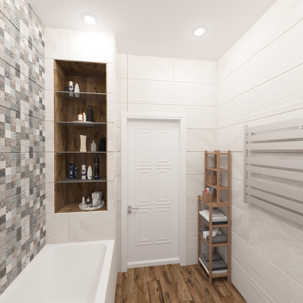 Дизайн ванной квартиры в ЖК "Аврора-парк", г.Краснодар