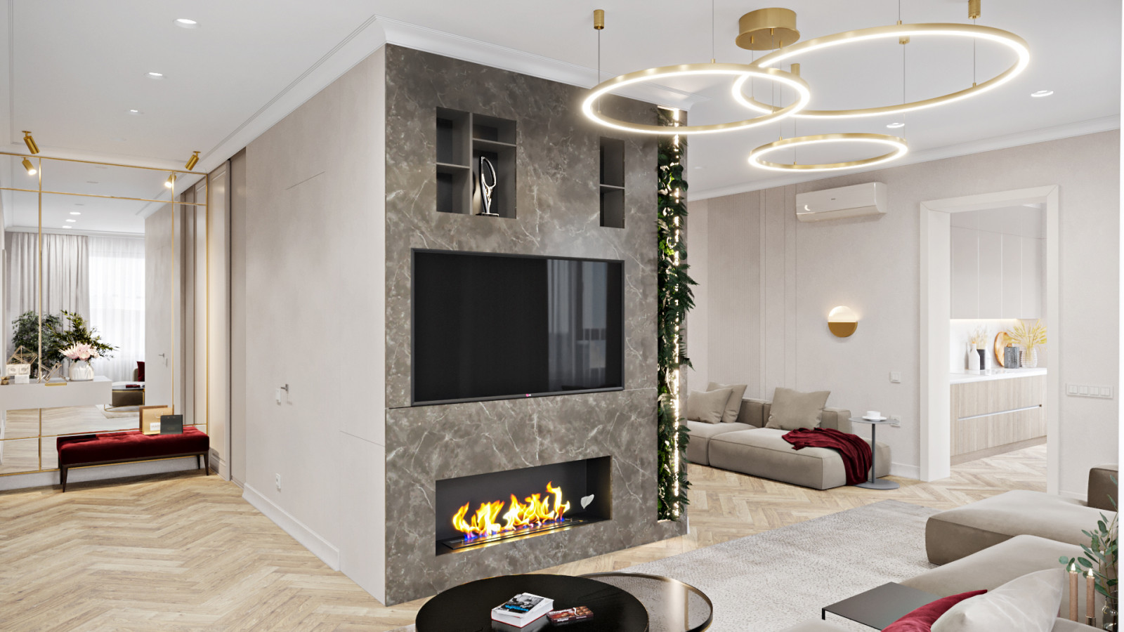 Квартира с террасой в ЖК Европейский берег 107 кв.м.