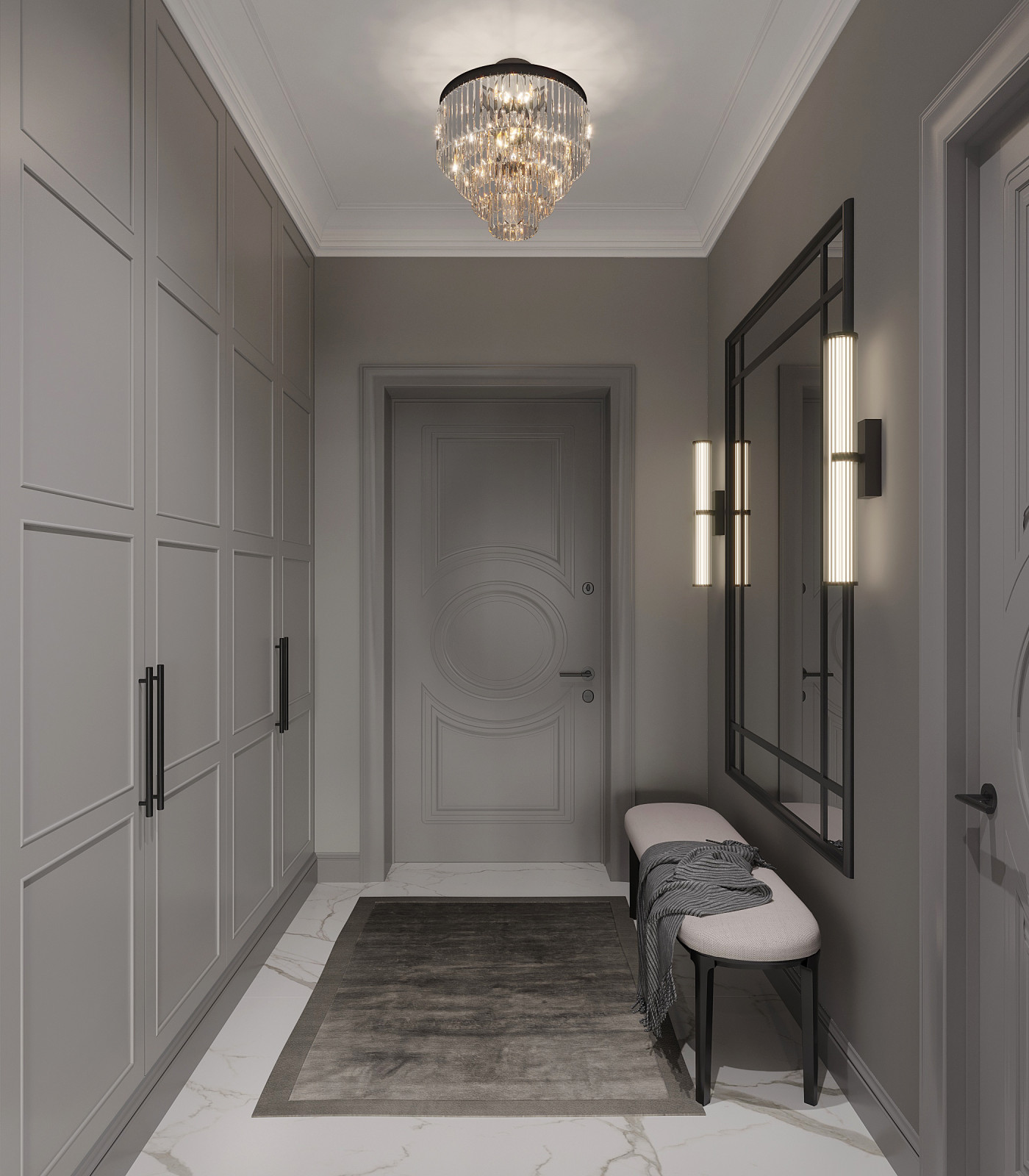 Обложка проекта: Интерьер загородного дома для молодой семьи