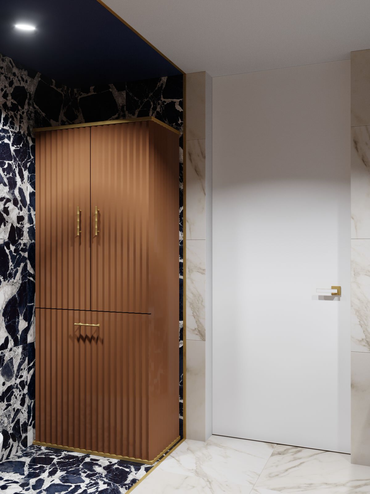 Проект двухуровневой квартиры с мансардой